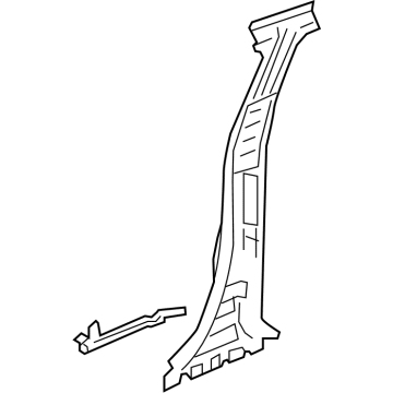 GM 42738851 Center Pillar Reinforcement, Driver Side GM 42738851 Center Pillar Reinforcement, Driver Side