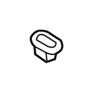 GM 13307671 Lock Knob Bezel, Black, Passenger Side GM 13307671 Lock Knob Bezel, Black, Passenger Side