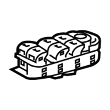 Chevy Bolt EUV Power Window Switch - 84513458