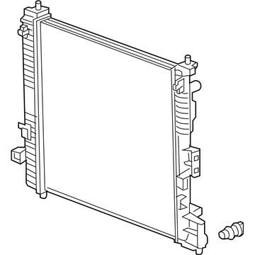 Cadillac 85557760 Radiator