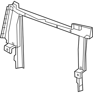 Cadillac 84147805 Upper Baffle