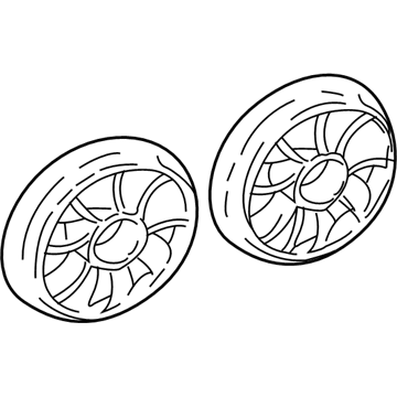 Pontiac 12362564 Fan Blade