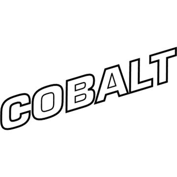 Chevy 15844047 Nameplate