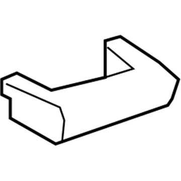 GM 15913719 Pull Handle, Titanium, Front Driver Side