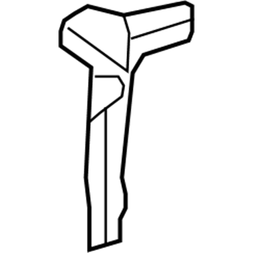 GM 15911460 Reinforcement Bracket, Rear Passenger Side GM 15911460 Reinforcement Bracket, Rear Passenger Side