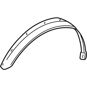 GMC Savana 2500 Fender Splash Shield - 15162951