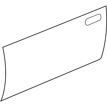GM 25739055 Outer Panel, Front Passenger Side