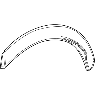 Cadillac 85154346 Wheel Opening Molding
