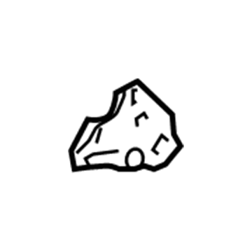 Pontiac 22575081 Armrest Bracket