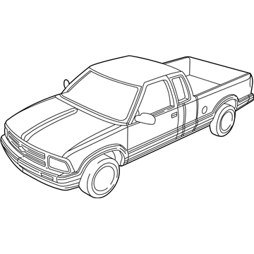 GMC 15681459 Stripe Tape