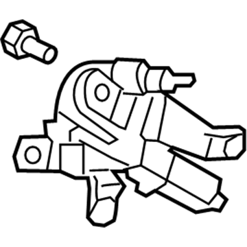 Saturn 25963804 Wiper Motor Assembly