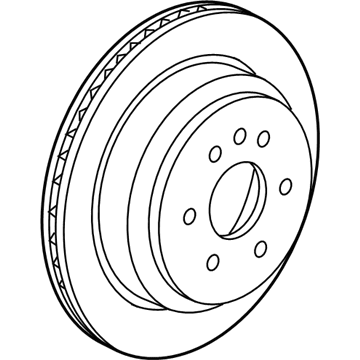 GMC Brake Disc - 23387173