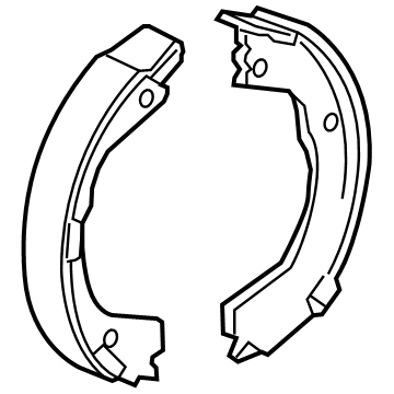2018 GMC Canyon Brake Shoe - 23261448