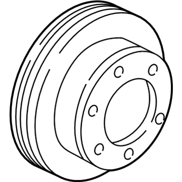 GMC Safari Brake Disc - 15679711