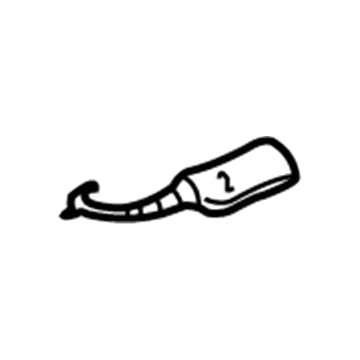 Cadillac 25635368 Luggage Lamp