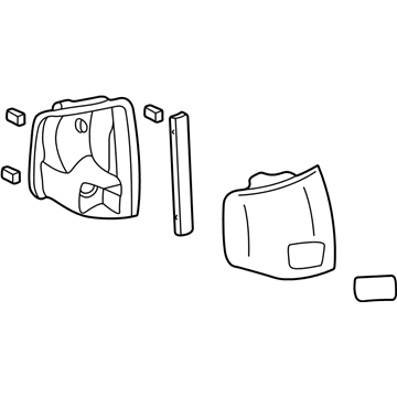 GMC Sonoma Tail Light - 5978196