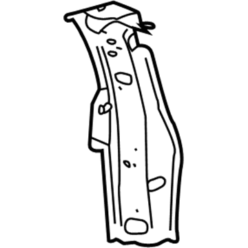 GM 22669859 Corner Reinforcement, Rear Passenger Side GM 22669859 Corner Reinforcement, Rear Passenger Side