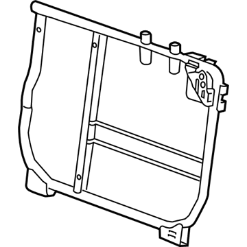 GMC 84120325 Seat Back Frame