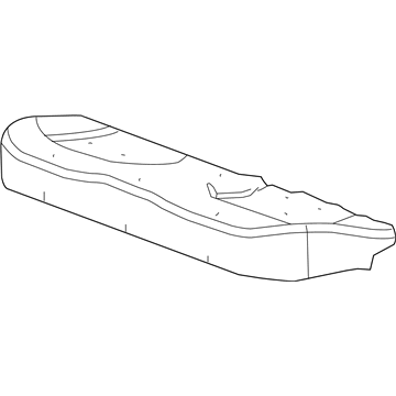 2012 Buick Regal Seat Cushion Pad - 22781649