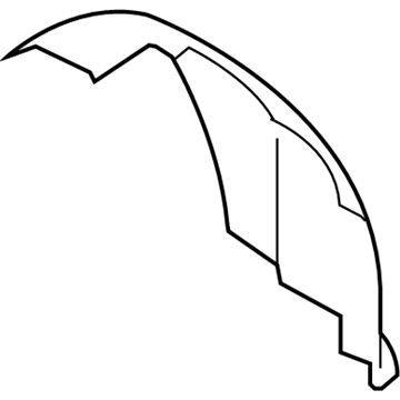 Saturn Astra Fender Splash Shield - 13125605