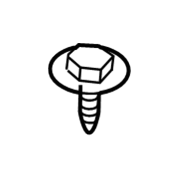 Saturn 11072641 Fender Bolt