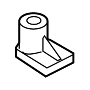 Saturn 24449408 Fender Liner Retainer Nut