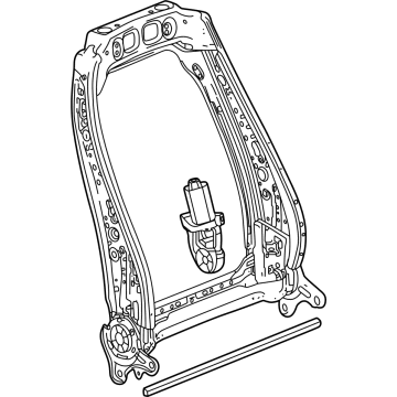 GMC 13553625 Seat Back Frame