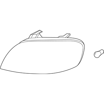 Chevy Aveo5 Headlight - 96995734