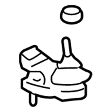 GM 19184280 Lower Ball Joint, Front