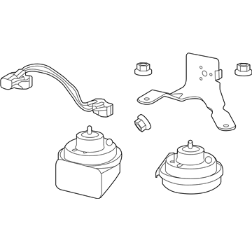 Chevy Impala Horn - 23343360
