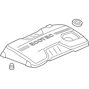 Saturn 12634977 Engine Cover