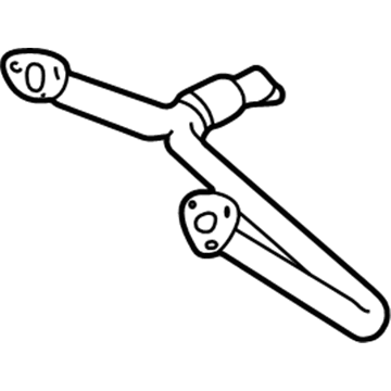 1992 GMC C2500 Exhaust Pipe - 15607673