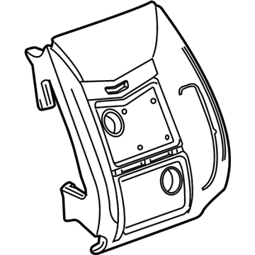 Cadillac XTS Seat Cushion Pad - 84364608