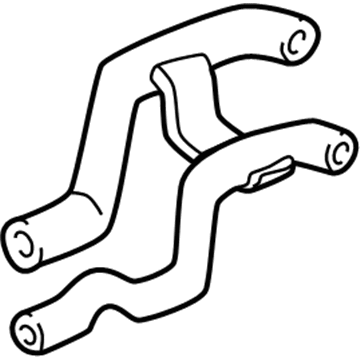 2000 Oldsmobile Bravada Fuel Filler Hose - 15026403