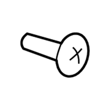 Saturn 11609539 Retainer Nut Screw