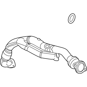 Buick LaCrosse Exhaust Pipe - 15218551