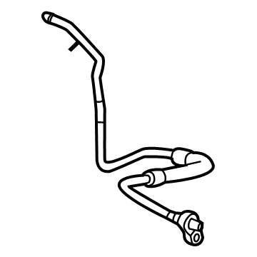 Chevy Transmission Oil Cooler Hose - 85129499