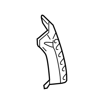 GM 15215525 Applique, Rear Driver Side GM 15215525 Applique, Rear Driver Side