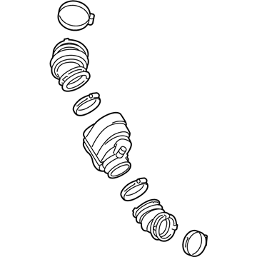 Buick Regal Air Intake Coupling - 22970027