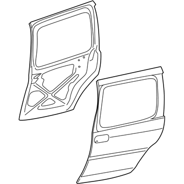 Buick 88980791 Door Shell