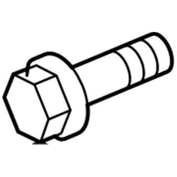 Saturn 11588728 Belt Tensioner Upper Bolt