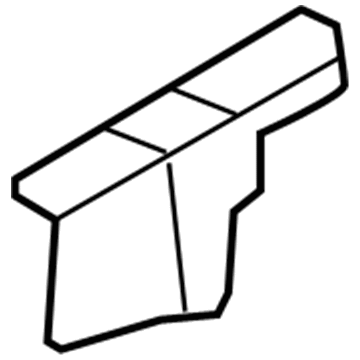 GM 20760010 Reinforcement, Front Passenger Side GM 20760010 Reinforcement, Front Passenger Side