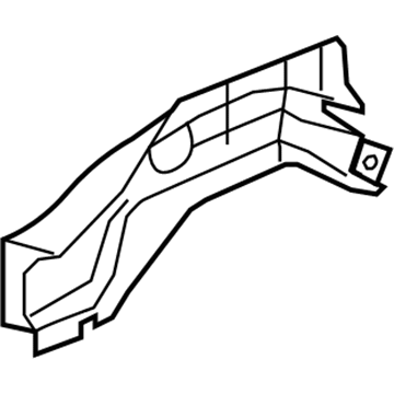 GM 19121003 Inner Rail, Front Passenger Side