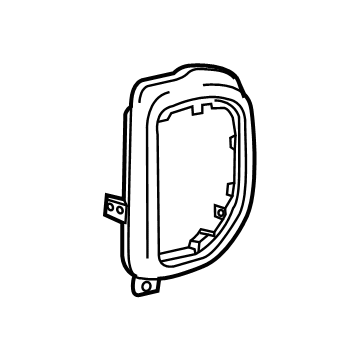 GM 84054796 Trim Pad, Black, Driver Side GM 84054796 Trim Pad, Black, Driver Side