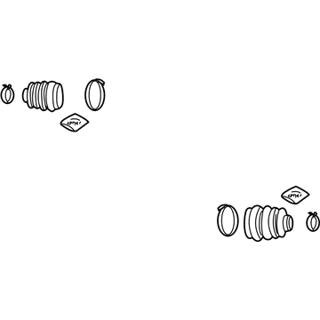 Chevy Aveo5 CV Boot - 96888654