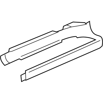GM 12335977 Rear Cover, Driver Side