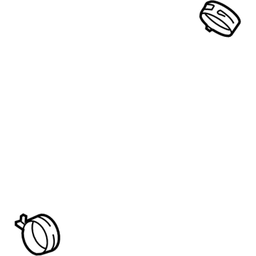 Pontiac 11516234 Lower Hose Clamp