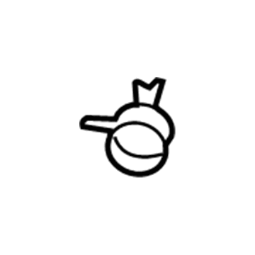 Pontiac 11516263 Reservoir Hose Clamp