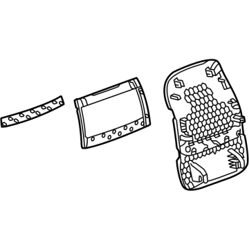 Buick 42770666 Seat Back Panel