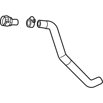 Chevy Radiator Hose - 84369152